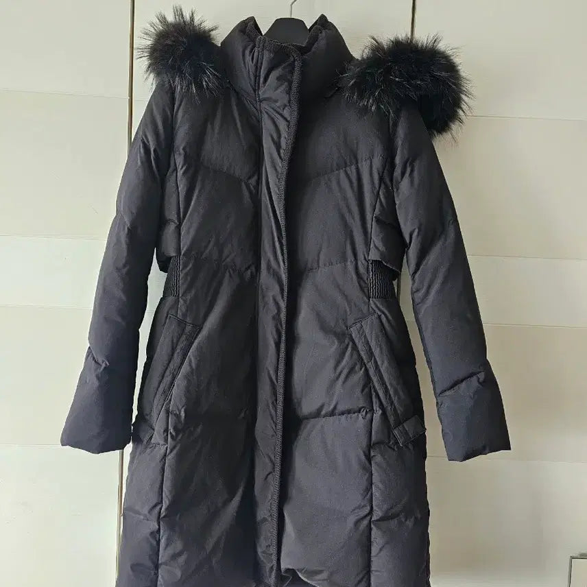 [BUNJANG] It MICHAA Black Waist Banding Padded Jacket S Size / 잇미샤 블랙 허리 밴딩 패딩 S사이즈(무배)
