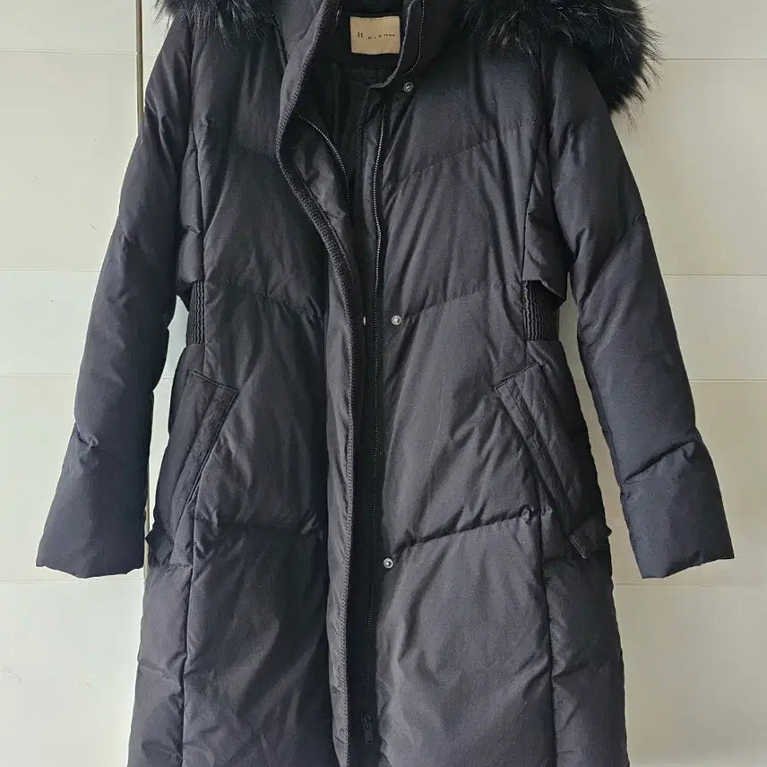 [BUNJANG] It MICHAA Black Waist Banding Padded Jacket S Size / 잇미샤 블랙 허리 밴딩 패딩 S사이즈(무배)