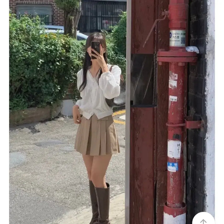 [BUNJANG] Obedon Poet Banding Blouse Shirt / 오브던 포엣밴딩 블라우스 셔츠