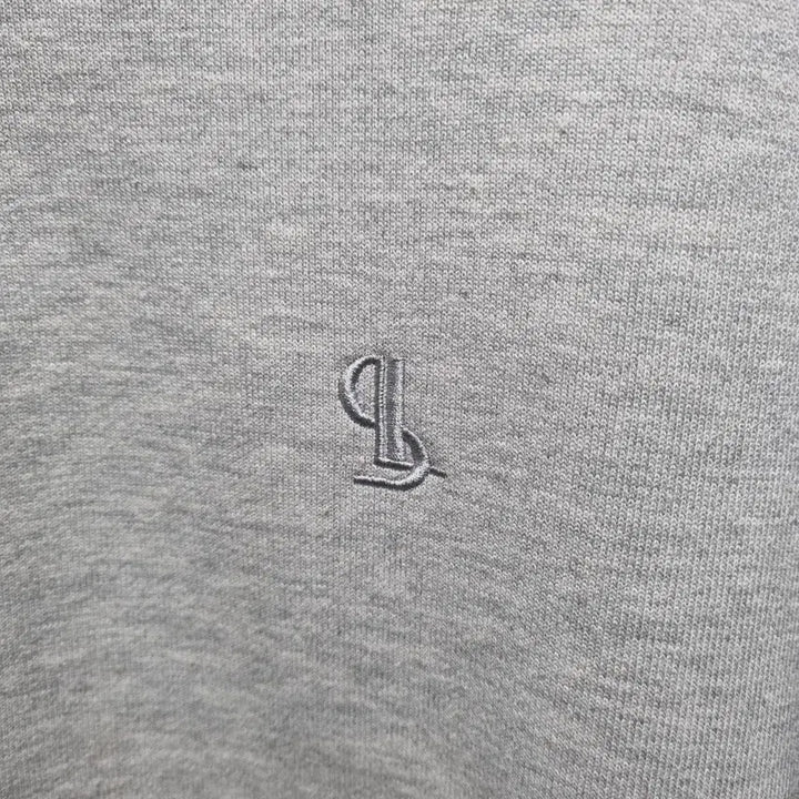 [BUNJANG] LaPORGISTORE Gray Collar Sweatshirt - Men's L / 라퍼지스토어 카라 맨투맨 남Lㅡ0122