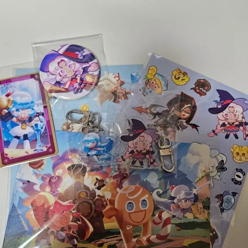 [BUNJANG] Cookie Run Cream Soda Cookie Merch Bundle / (3월 1일 까지) 쿠키런 마플샵 크림소다맛 쿠키 굿즈 일괄