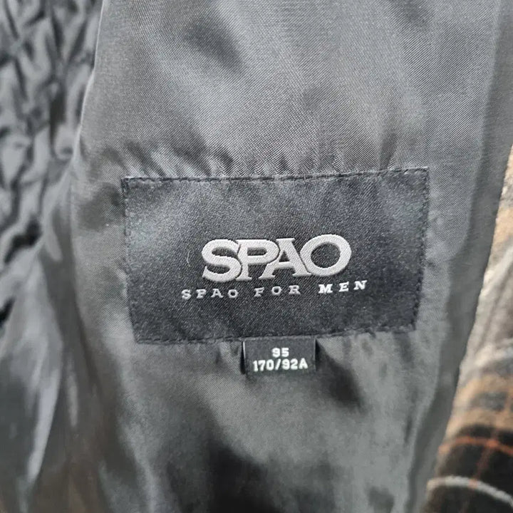 [BUNJANG] SPAO Men's Wool Coat (Size 95) / 스파오 모직 코트 남95ㅡ0122