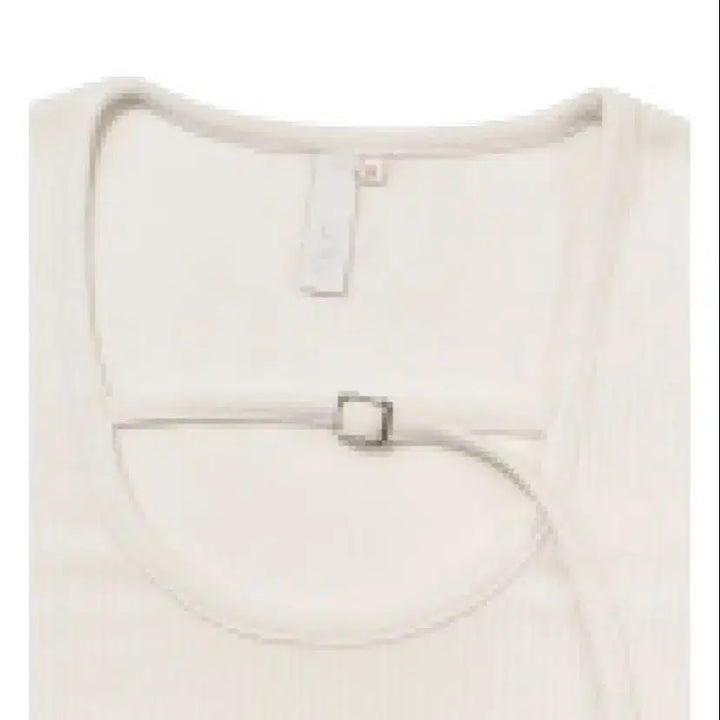[BUNJANG] Kijun Belted U-Neck Knit Top / Kijun 기준 벨티드 유넥 니트 탑 s