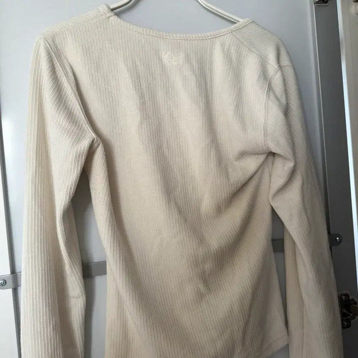 [BUNJANG] Kijun Belted U-Neck Knit Top / Kijun 기준 벨티드 유넥 니트 탑 s