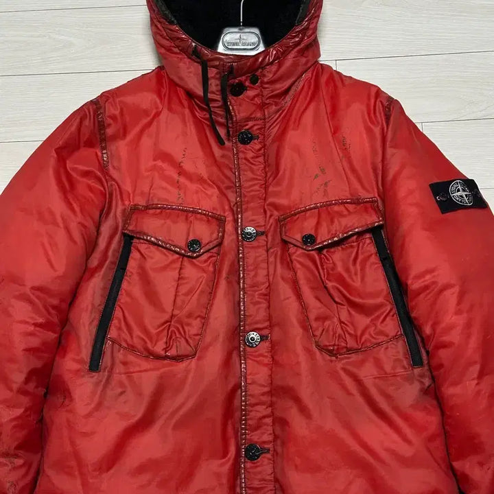 [BUNJANG] Stone Island White Badge Ice Padded Jacket 3XL / 스톤아일랜드 화이트와펜 아이스 패딩 3XL(105-110)