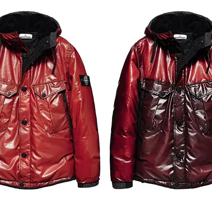 [BUNJANG] Stone Island White Badge Ice Padded Jacket 3XL / 스톤아일랜드 화이트와펜 아이스 패딩 3XL(105-110)