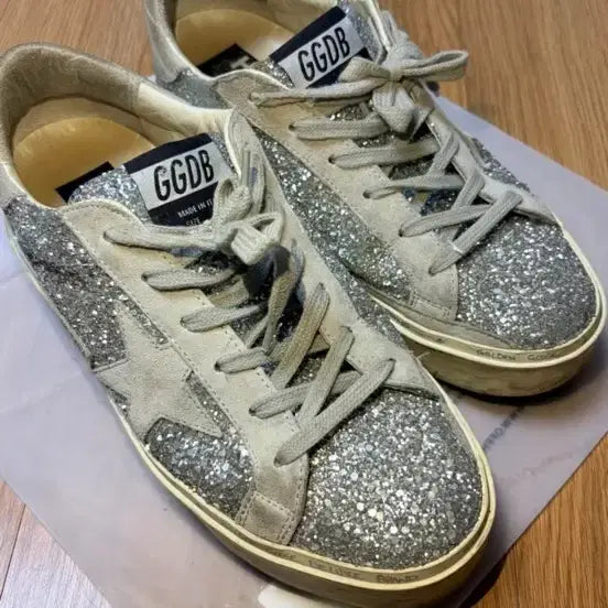 [BUNJANG] Golden Goose Superstar Glitter Sneakers 245-250 / 골든구스 슈퍼스타 글리터 스니커즈 245~250