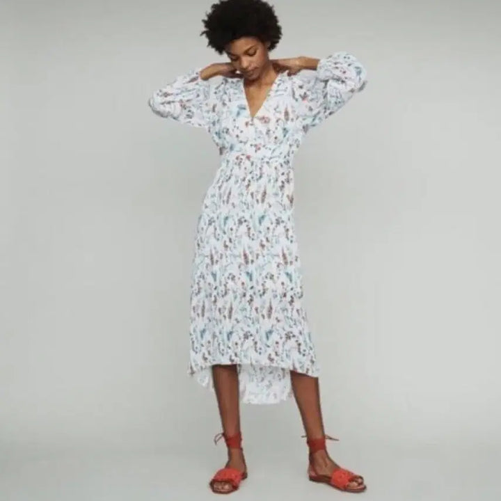 [BUNJANG] Maje Floral Pattern Long Dress / 마쥬 원피스 1사이즈