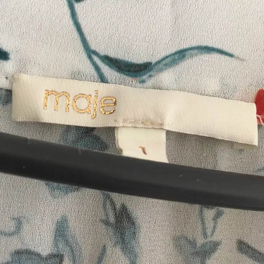 [BUNJANG] Maje Floral Pattern Long Dress / 마쥬 원피스 1사이즈