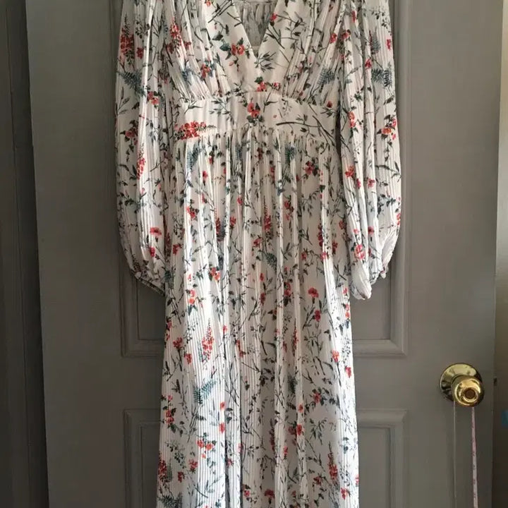 [BUNJANG] Maje Floral Pattern Long Dress / 마쥬 원피스 1사이즈