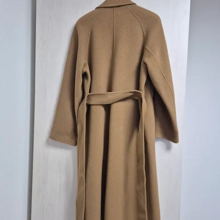 [BUNJANG] Handmade Wool Long Coat Camel / 울 90 핸드메이드 울 롱 코트 카멜 Free