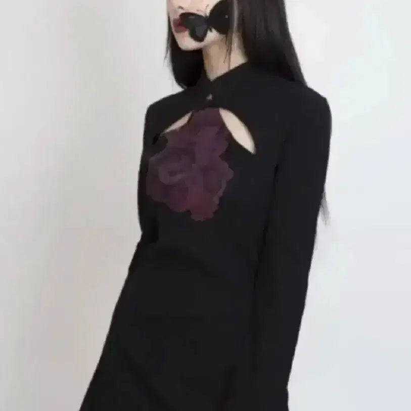 [BUNJANG] Darling Your Bad Unchanging Love One-Piece Dress - Black / 달링유어배드 언체인징러브 원피스 블랙