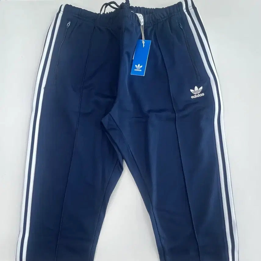 [BUNJANG] Adidas Beckenbauer Track Pants Indigo Jogger Pants / [2XL] 아디다스 베켄바우어 트랙 팬츠 인디고 조거팬츠 IP0421