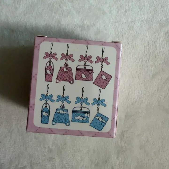 [BUNJANG] Sanrio Hello Kitty Mini Quilt Series Strap Miniature Gacha / 산리오 헬로키티 미니 퀼트 시리즈 스트랩 미니어쳐 가챠