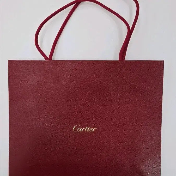 [BUNJANG] Cartier Shopping Bag / [까르띠에] 미사용 / 정품 / 쇼핑백