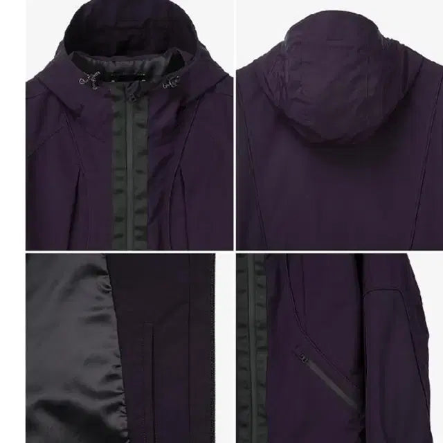 [BUNJANG] Il Courso Windbreaker Jacket Dark Violet / 일꼬르소 바람막이 점퍼 자켓 다크 바이올렛