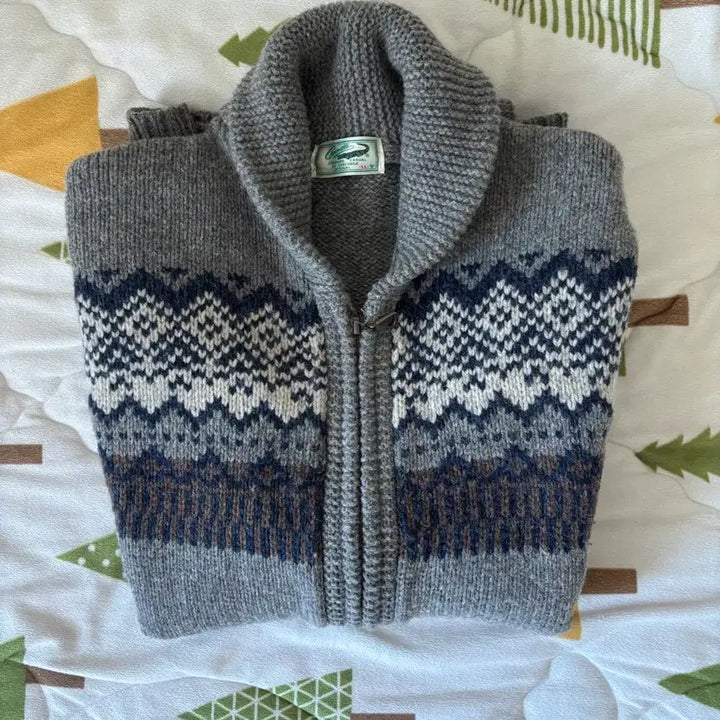 [BUNJANG] Vintage Nordic Cowichan / 빈티지 노르딕 코위찬 가디건