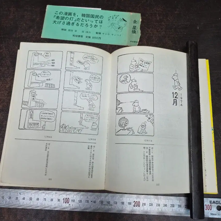 [BUNJANG] Go Woo Young 1975 Japanese Edition Comic Book / 1975년 고우영 일본어판 만화책 단권