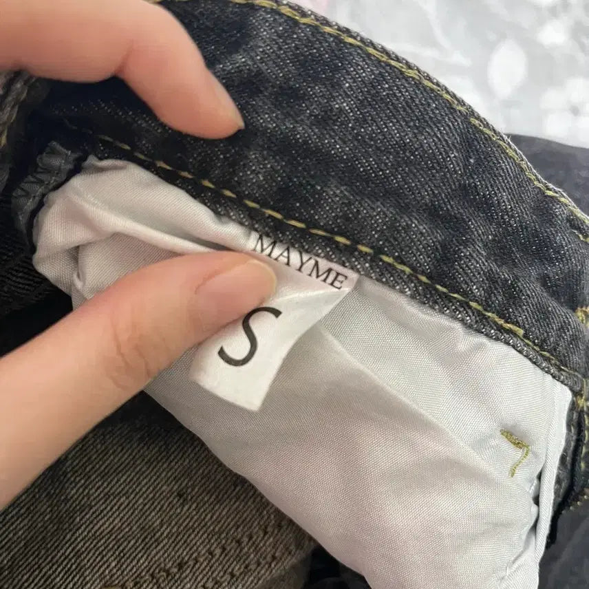 [BUNJANG] Black Denim Pants / 여성 흑청바지