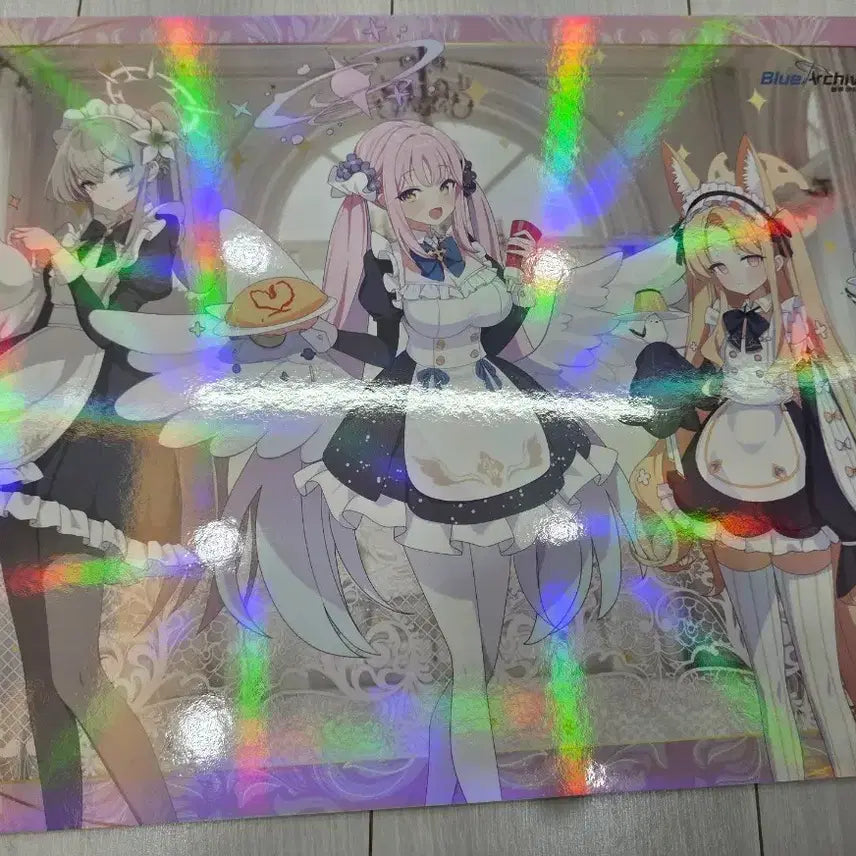 [BUNJANG] Blue Archive Aniplex Hologram A4 Poster / 블루아카이브 애니플러스 특전/홀로그램 a4 포스터