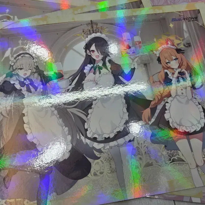 [BUNJANG] Blue Archive Aniplex Hologram A4 Poster / 블루아카이브 애니플러스 특전/홀로그램 a4 포스터