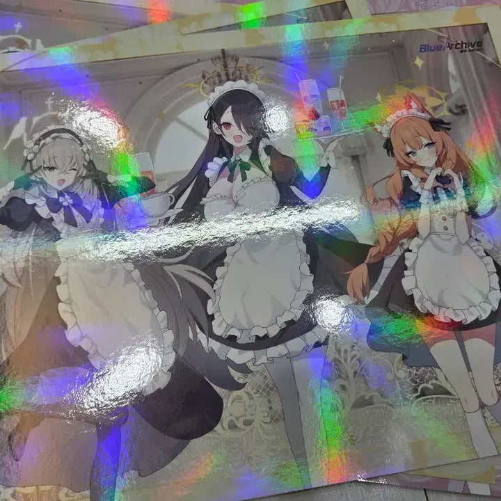 [BUNJANG] Blue Archive Aniplex Hologram A4 Poster / 블루아카이브 애니플러스 특전/홀로그램 a4 포스터