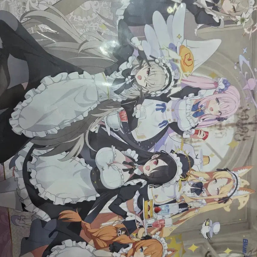 [BUNJANG] Blue Archive Aniplex Hologram A4 Poster / 블루아카이브 애니플러스 특전/홀로그램 a4 포스터