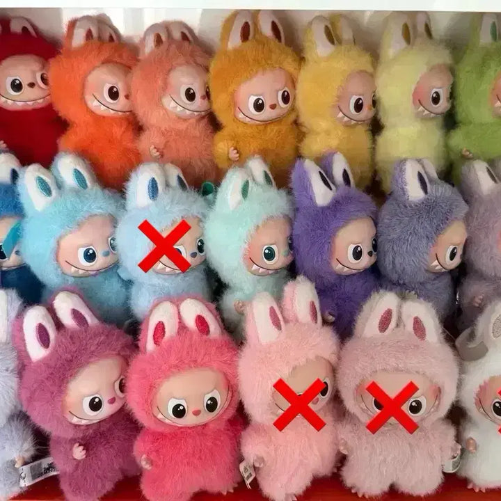 [BUNJANG] Pop Mart The Monsters My Secret Password Mini Labubu Figure Keychain / 팝마트 더 몬스터즈 내 마음속 비밀번호 미니 라부부 인형 키링