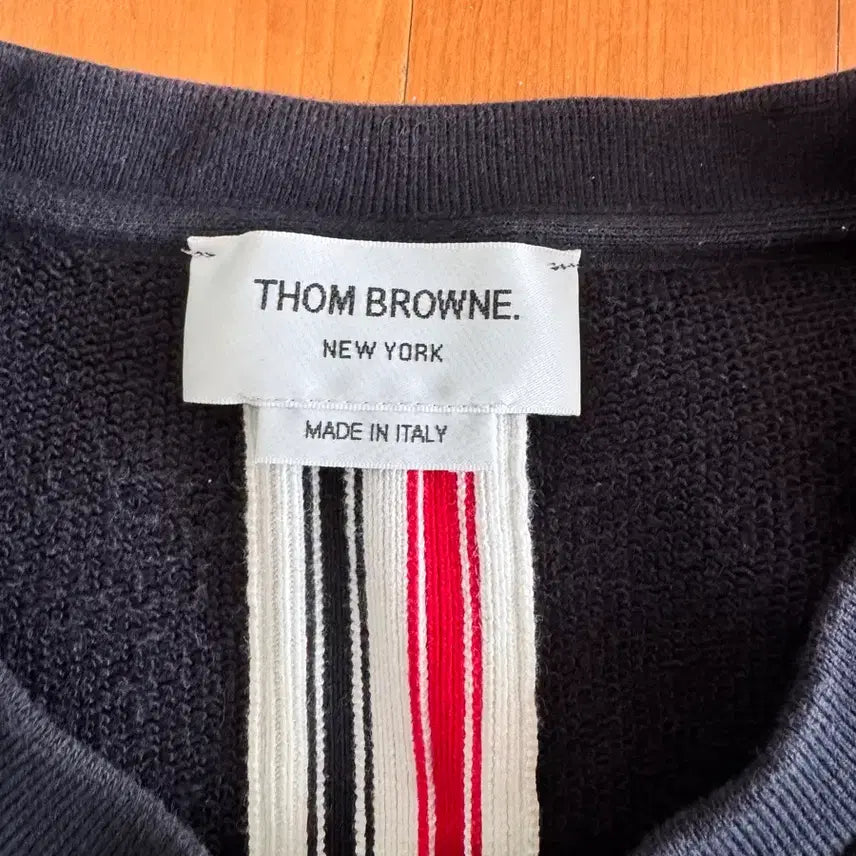 [BUNJANG] Thom Browne Navy Sweatshirt / Thom Browne 네이비 맨투맨