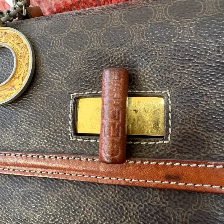 [BUNJANG] Celine Brown Tote Handbag / 셀린느 여성 브라운 토트백 핸드백