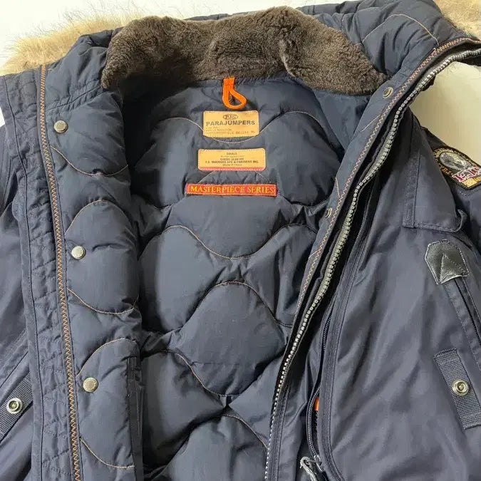 [BUNJANG] Parajumpers Gobi Navy Jacket / 파라점퍼스 고비