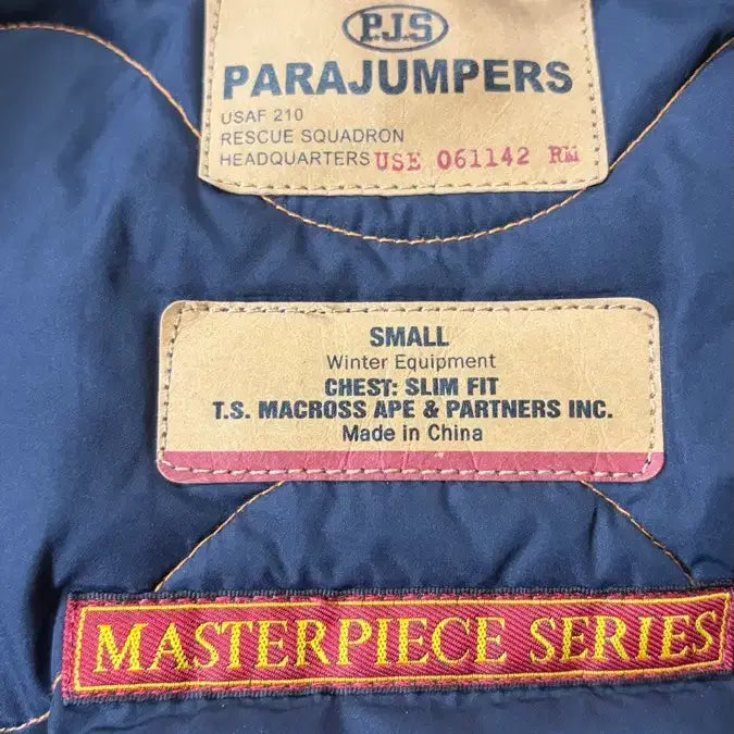 [BUNJANG] Parajumpers Gobi Navy Jacket / 파라점퍼스 고비