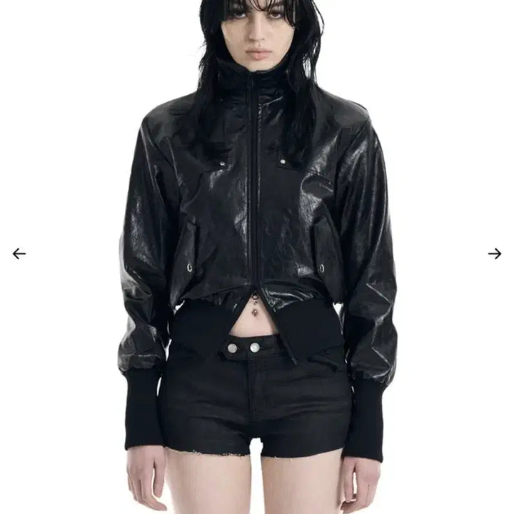 [BUNJANG] Bohemian Seoul Rivet Point Bending Jacket / 보헤미안서울 리벳 포인트 밴딩 점퍼