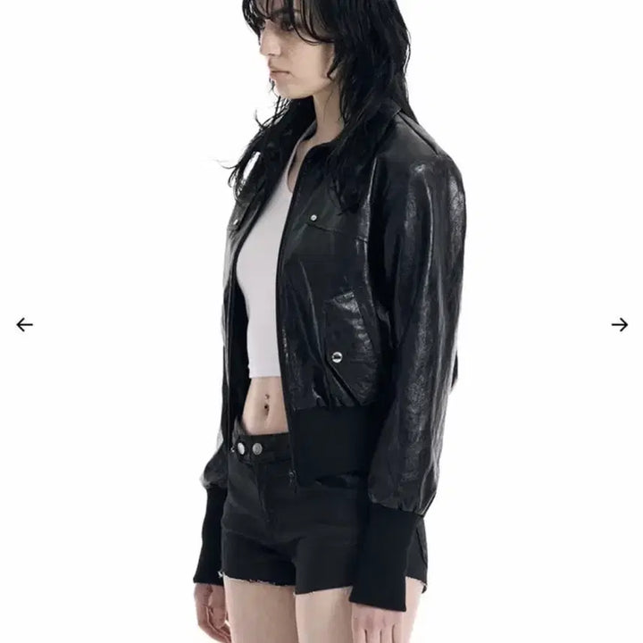 [BUNJANG] Bohemian Seoul Rivet Point Bending Jacket / 보헤미안서울 리벳 포인트 밴딩 점퍼