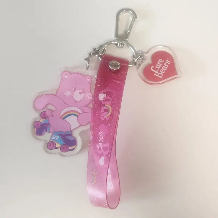 [BUNJANG] Care Bears Pink Keyring / [케어베어] 케어베어 키링