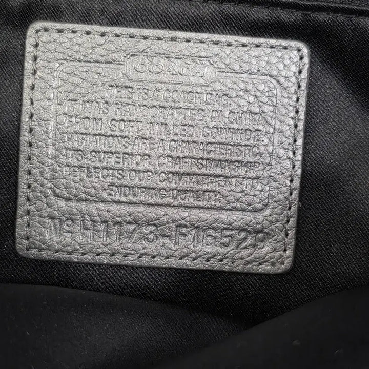 [BUNJANG] Coach Penelope Silver Shoulder Bag / 코치 페넬로페 실버 숄더백