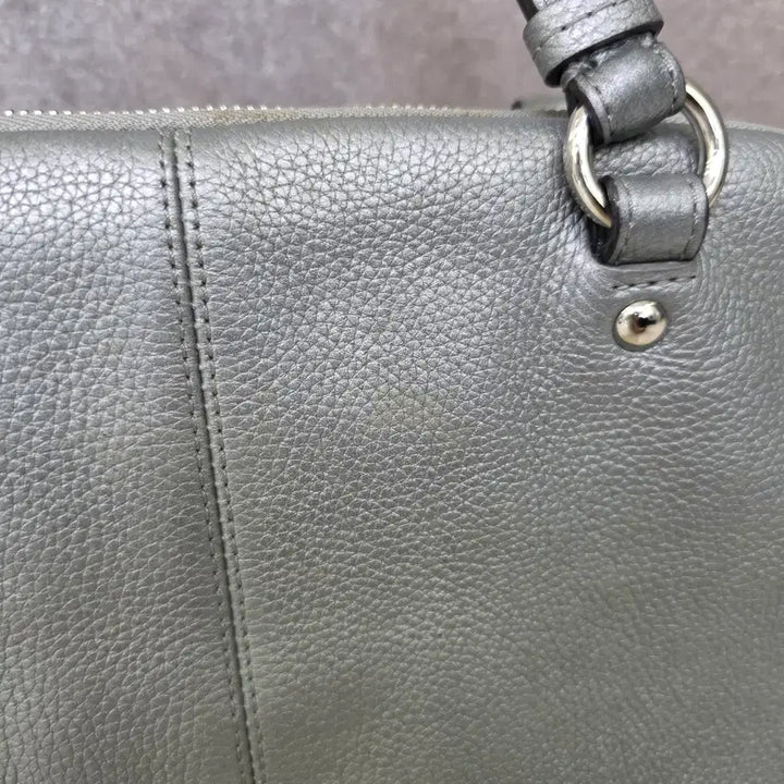 [BUNJANG] Coach Penelope Silver Shoulder Bag / 코치 페넬로페 실버 숄더백
