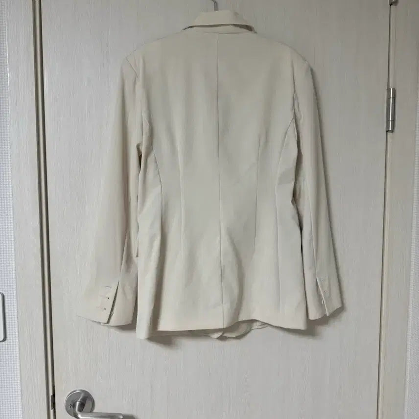 [BUNJANG] Cream Jacket & Belt Set - Free Size / (새상품) 벨트 세트 크림 자켓 Free