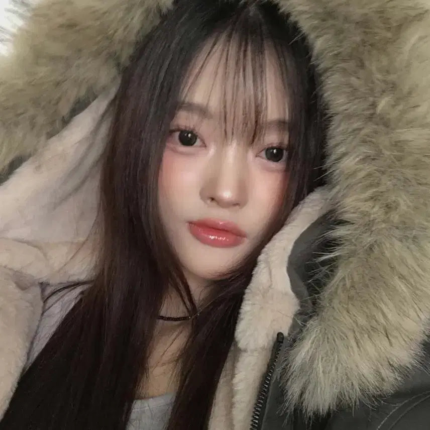 [BUNJANG] Fleece Lined Detachable Hooded Jumper / 양털 기모 / 털 탈부착o 퍼 안감 후드 점퍼 카키색