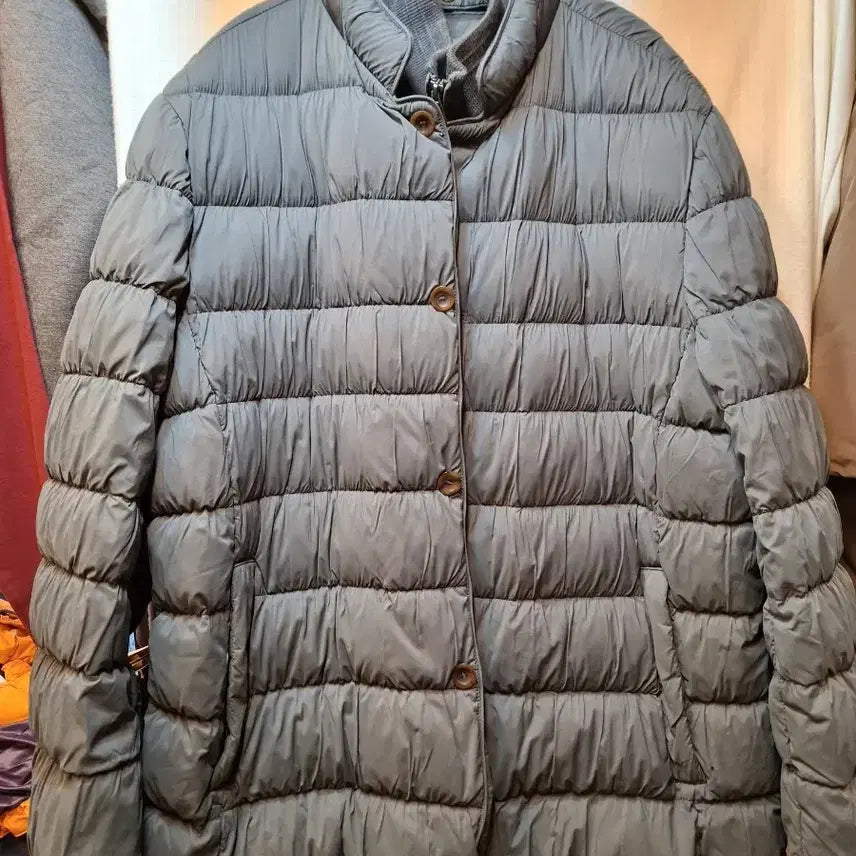 [BUNJANG] EDITION Gray Lightweight Padded Jacket / EDITION 회색 경량 패딩 자켓