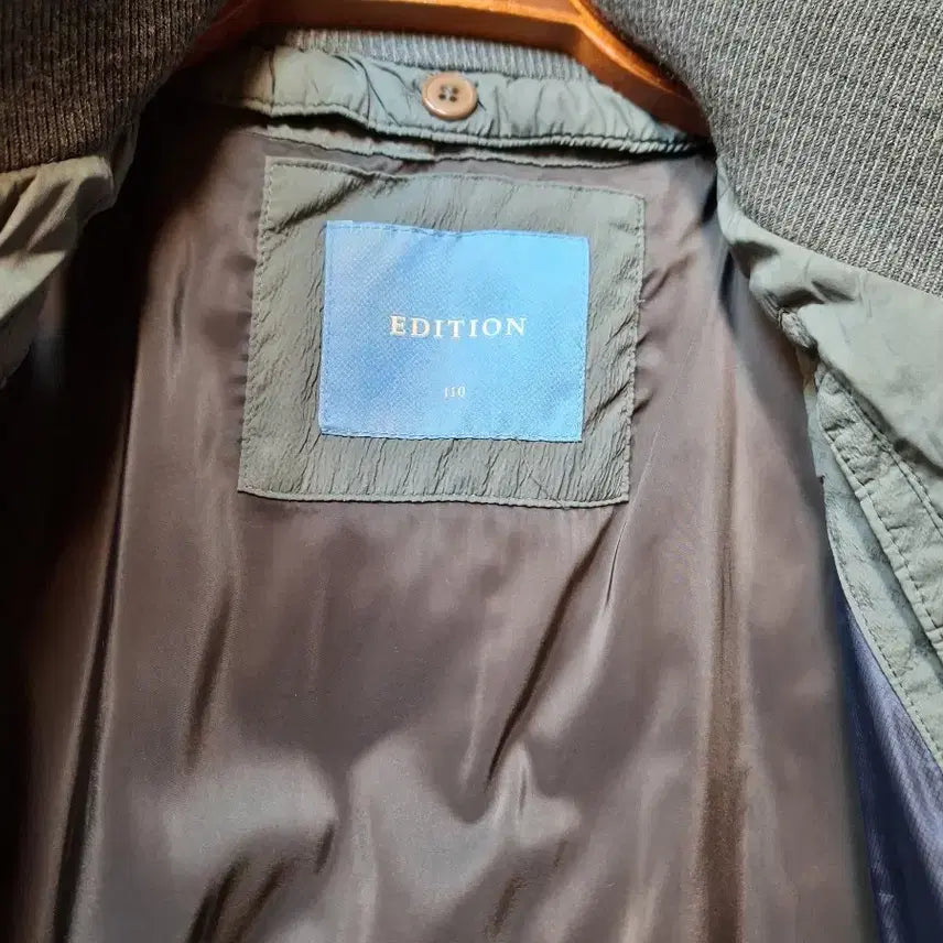 [BUNJANG] EDITION Gray Lightweight Padded Jacket / EDITION 회색 경량 패딩 자켓