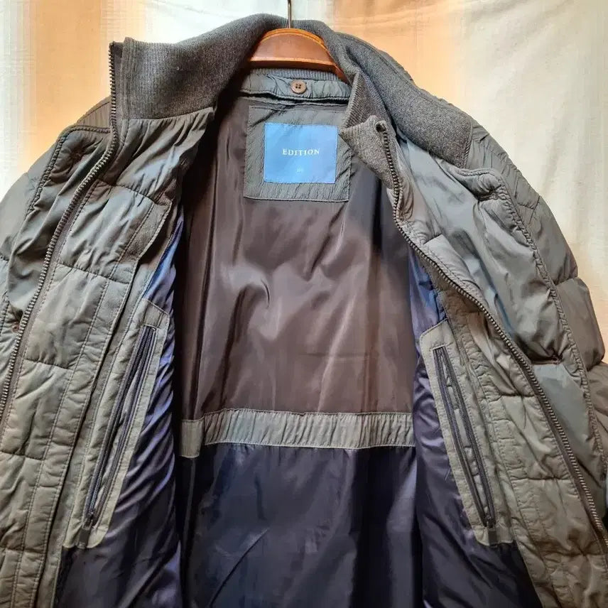 [BUNJANG] EDITION Gray Lightweight Padded Jacket / EDITION 회색 경량 패딩 자켓