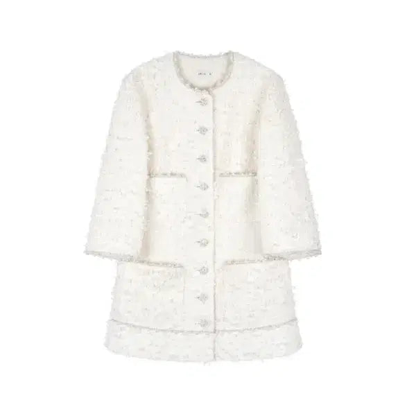 [BUNJANG] Jein Feather Tweed Half Jacket / Jein 제인 Feather tweed half jacket 구합니다