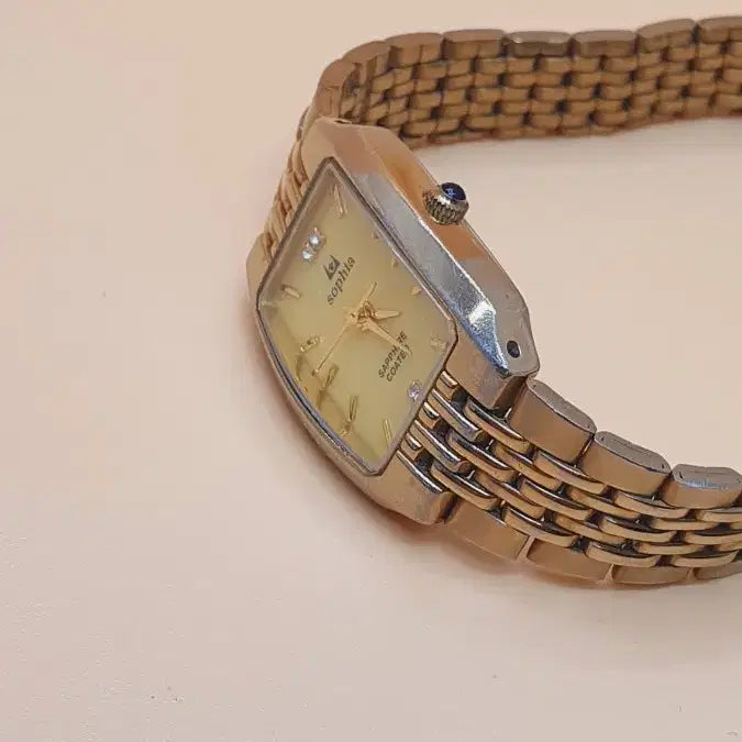 [BUNJANG] Sofia SP-337B-06 Gold Plated Women's Watch / 소피아 도금 여성시계, SP-337B-06, 17cm