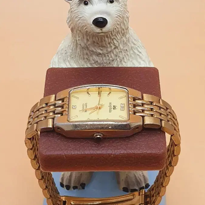 [BUNJANG] Sofia SP-337B-06 Gold Plated Women's Watch / 소피아 도금 여성시계, SP-337B-06, 17cm