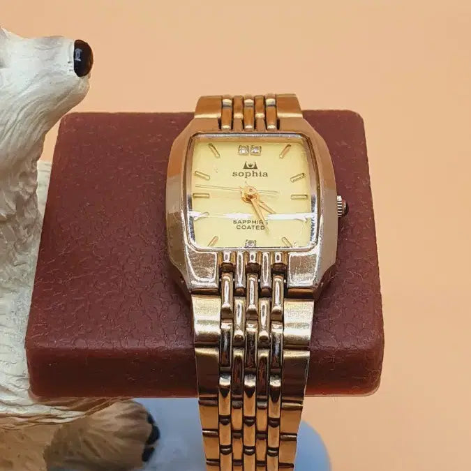 [BUNJANG] Sofia SP-337B-06 Gold Plated Women's Watch / 소피아 도금 여성시계, SP-337B-06, 17cm