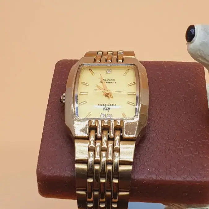 [BUNJANG] Sofia SP-337B-06 Gold Plated Women's Watch / 소피아 도금 여성시계, SP-337B-06, 17cm