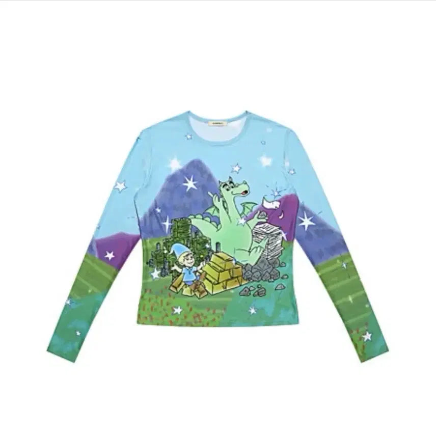 [BUNJANG] ILLIT Moka Please Project Blue Dragon Long Sleeve / 아일릿 모카 플리즈프로젝트 blue dragon long sleeve