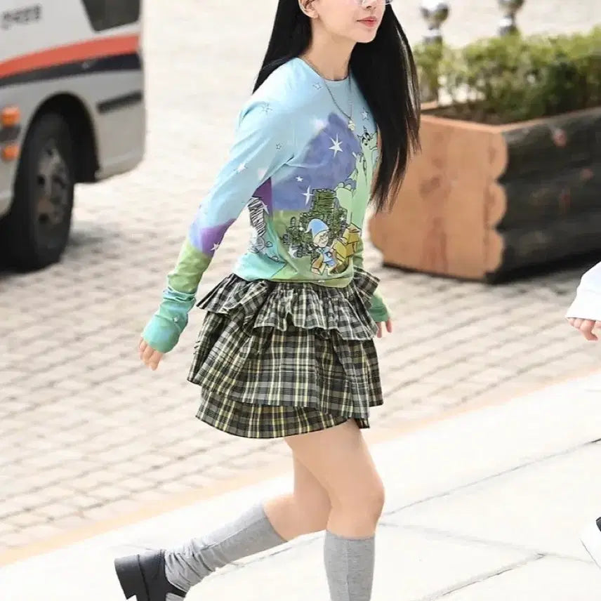 [BUNJANG] ILLIT Moka Please Project Blue Dragon Long Sleeve / 아일릿 모카 플리즈프로젝트 blue dragon long sleeve