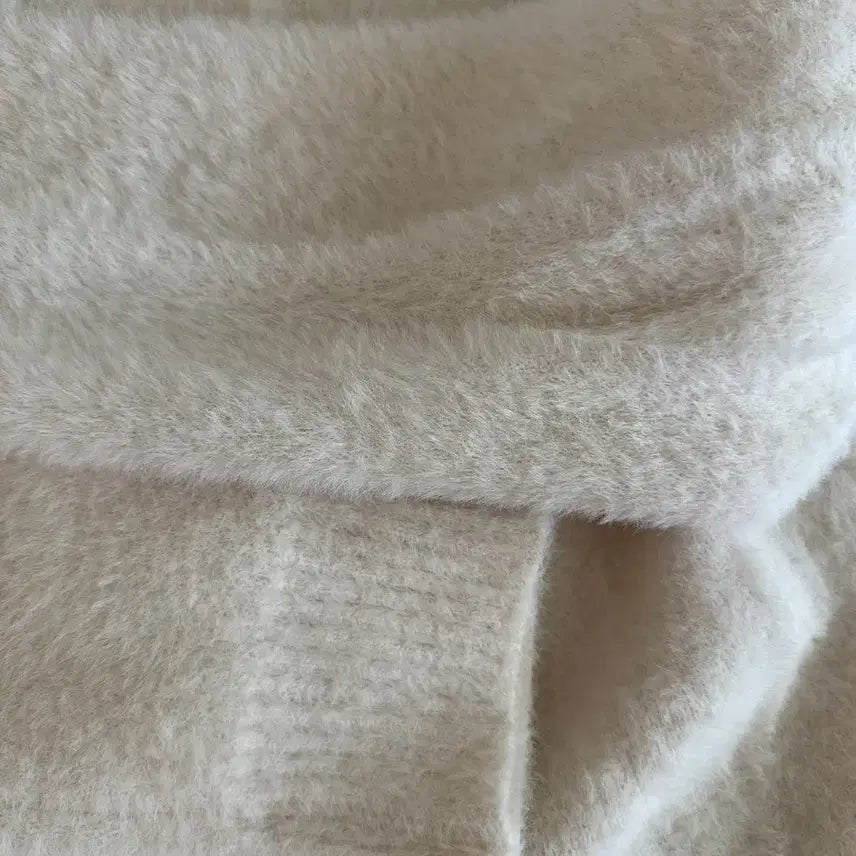 [BUNJANG] Young & Rich Angora Two-Way Zip-up / 영앤리치 뉴헤어 앙고라 투웨이집업